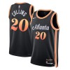 Dres Atlanta Hawks John Collins 20 Nike 2022-23 City Edition Crno Swingman